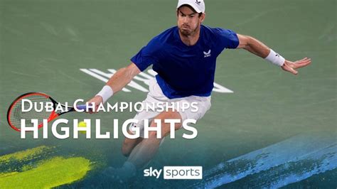 Dubai Duty Free Tennis Championships: Andy Murray vows to .
